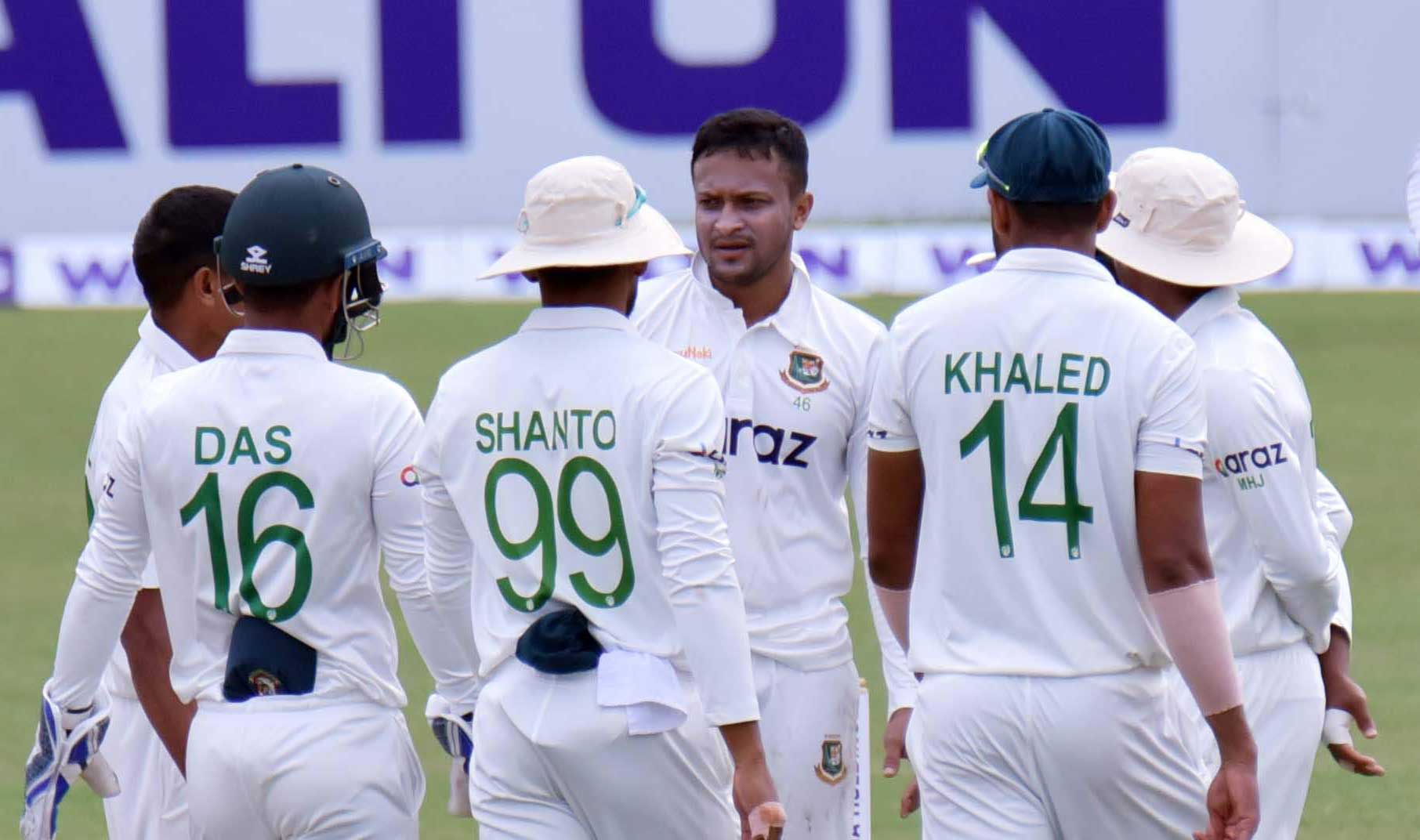 টেস্ট চ্যাম্পিয়নশীপের পয়েন্ট টেবিলের শীর্ষে শ্রীলঙ্কা, তলানিতে বাংলাদেশ