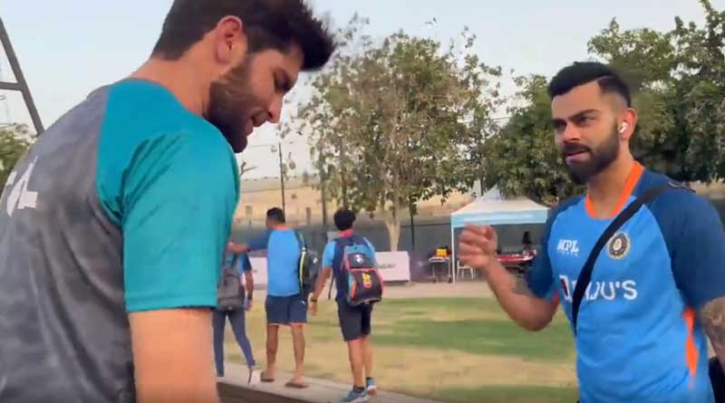 এশিয়া কাপের মাঠে ভাঙা পা নিয়ে কি করছেন শাহীন শাহ আফ্রিদী?