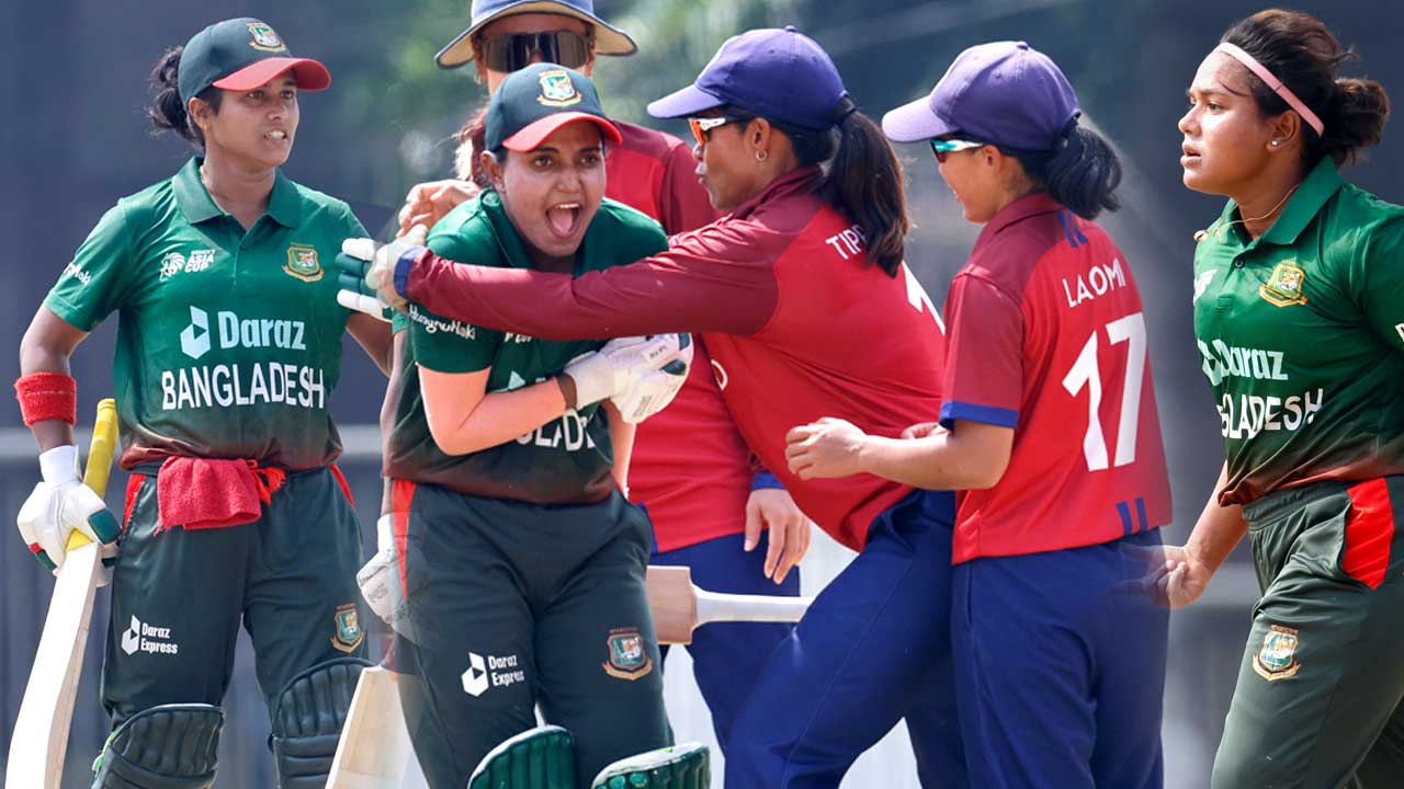 নারী এশিয়া কাপ শুরুর দিনই জয় পেয়েছে বাংলাদেশ, ভারত