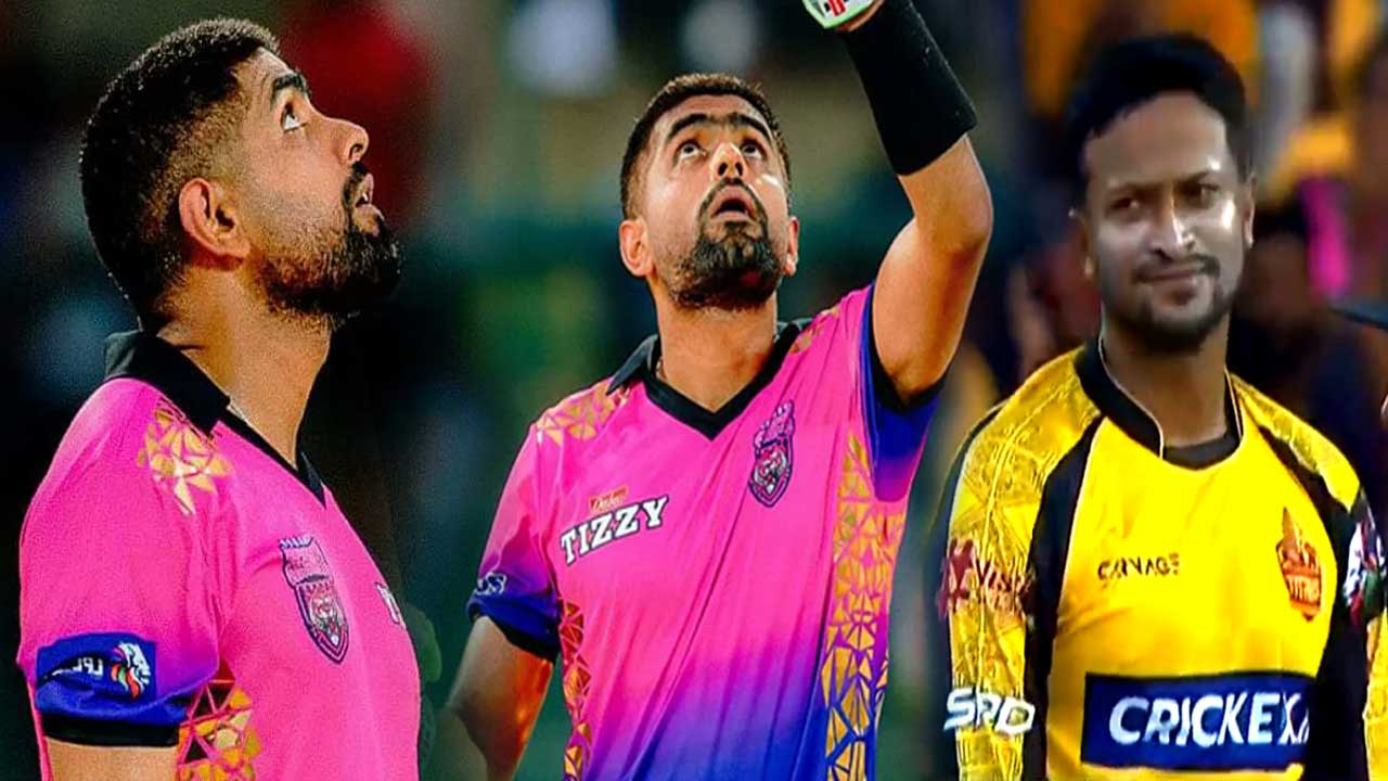 বিধ্বংসী বাবর আজমের লংকান টি ২০ লিগে ৫৭ বলে সেঞ্চুরি