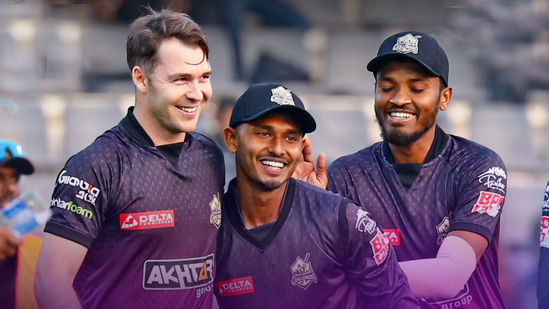 তিন জয়ে পয়েন্ট টেবিলের দ্বিতীয় অবস্থানে চট্টগ্রাম চ্যালেঞ্জার্স