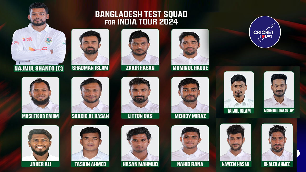 ভারতের বিপক্ষে বাংলাদেশের টেস্ট দলে কে কে খেলছেন?